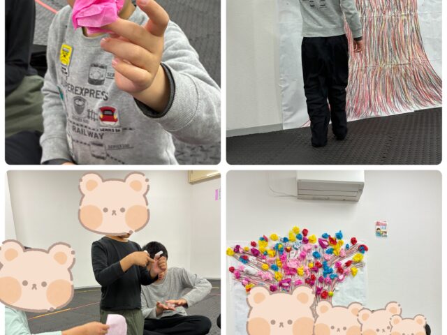 造形　桜作り🌸